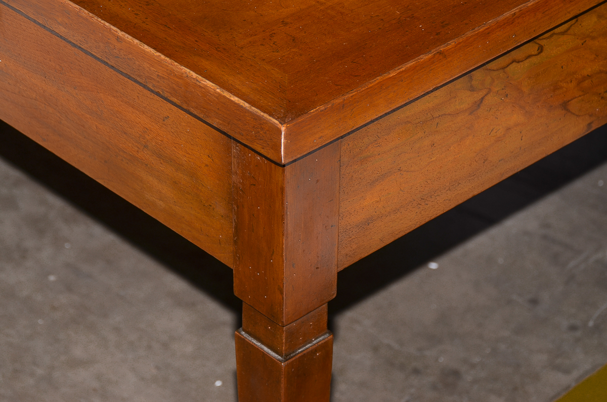 Vintage Wood Writing Desk by Baker Furniture