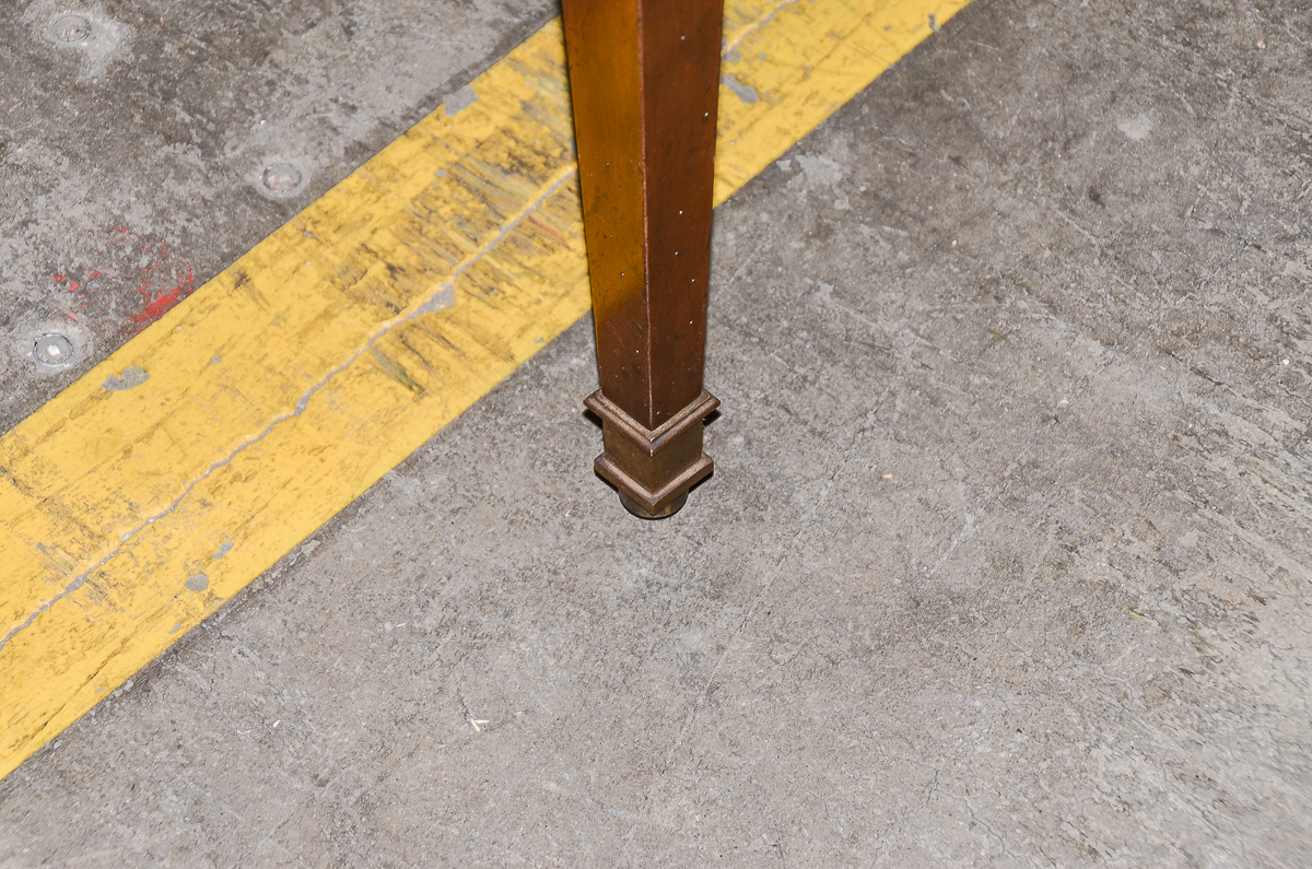 Vintage Wood Writing Desk by Baker Furniture