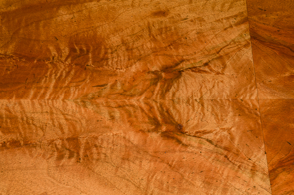 Vintage Wood Writing Desk by Baker Furniture