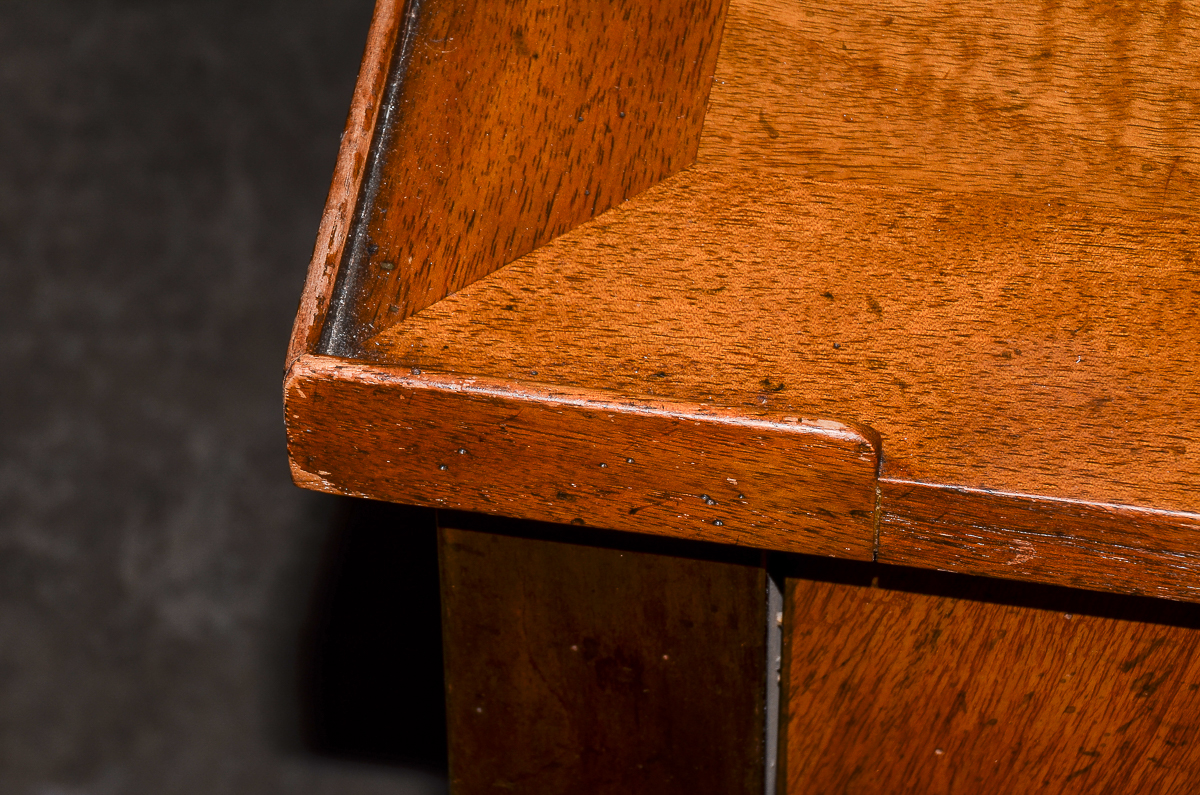 Vintage Wood Writing Desk by Baker Furniture