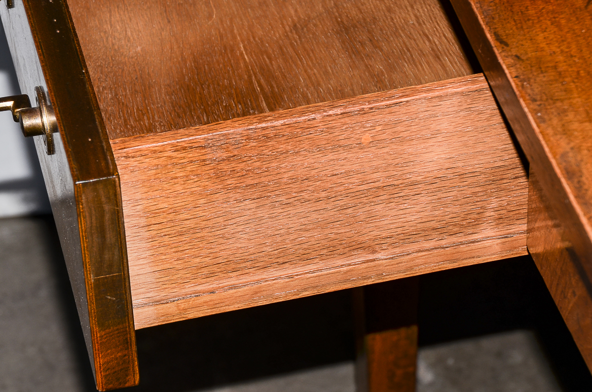 Vintage Wood Writing Desk by Baker Furniture