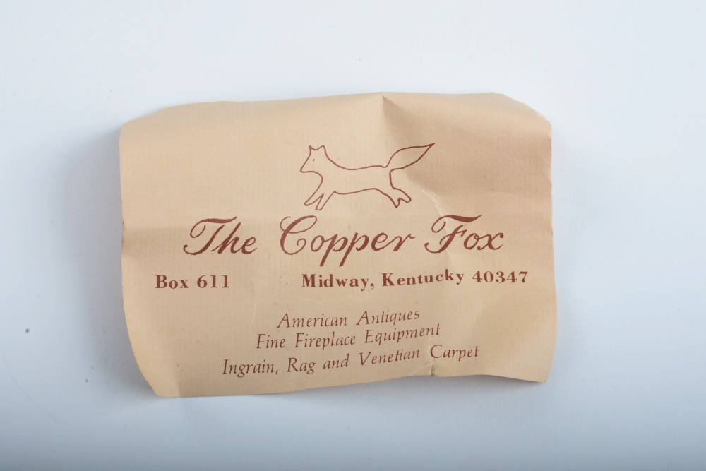 19th-Century English Tea Caddy with Shell Form Marquetry Inlay