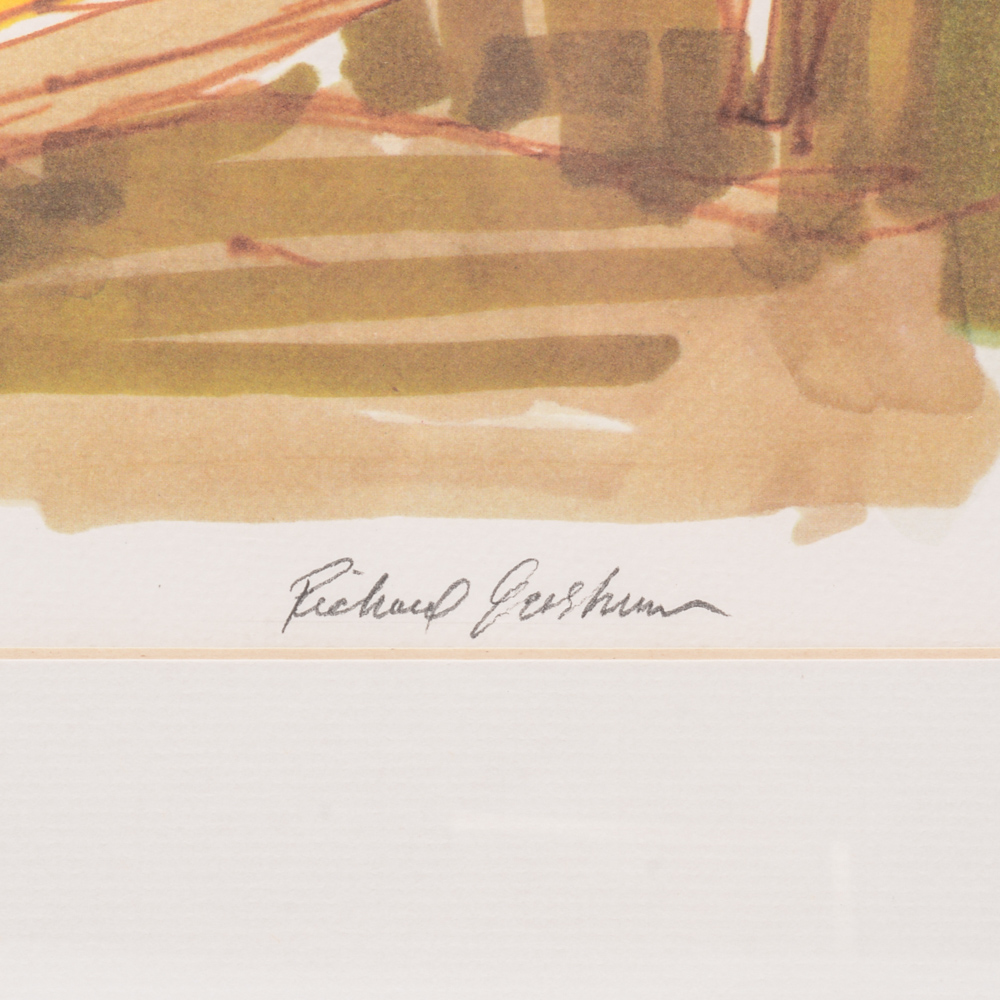 Richard Eastman Limited Edition Print 'Beachfront'