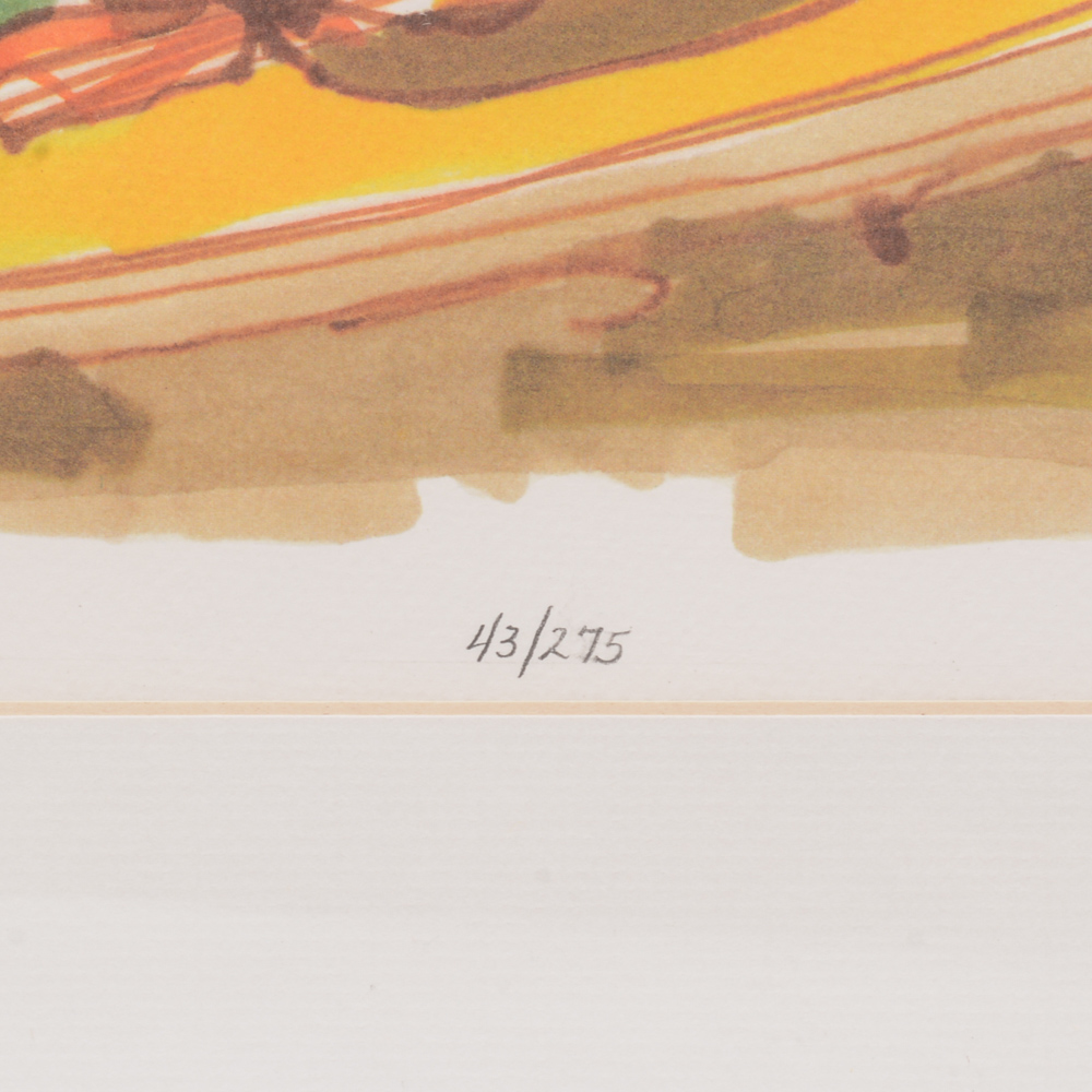 Richard Eastman Limited Edition Print 'Beachfront'