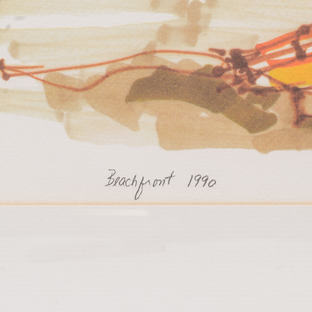 Richard Eastman Limited Edition Print 'Beachfront'