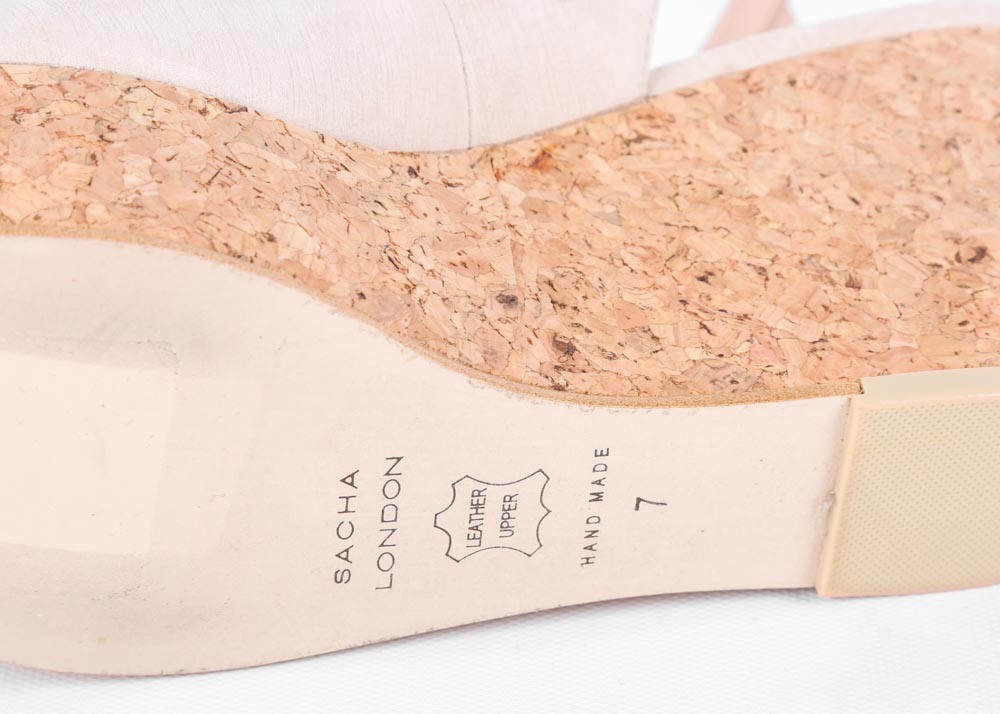 Sacha London Bruno Wedge Slingbacks