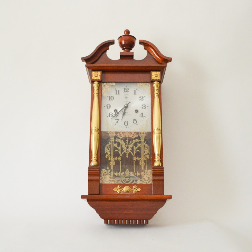 Polaris 31-Day Pendulum Wall Clock