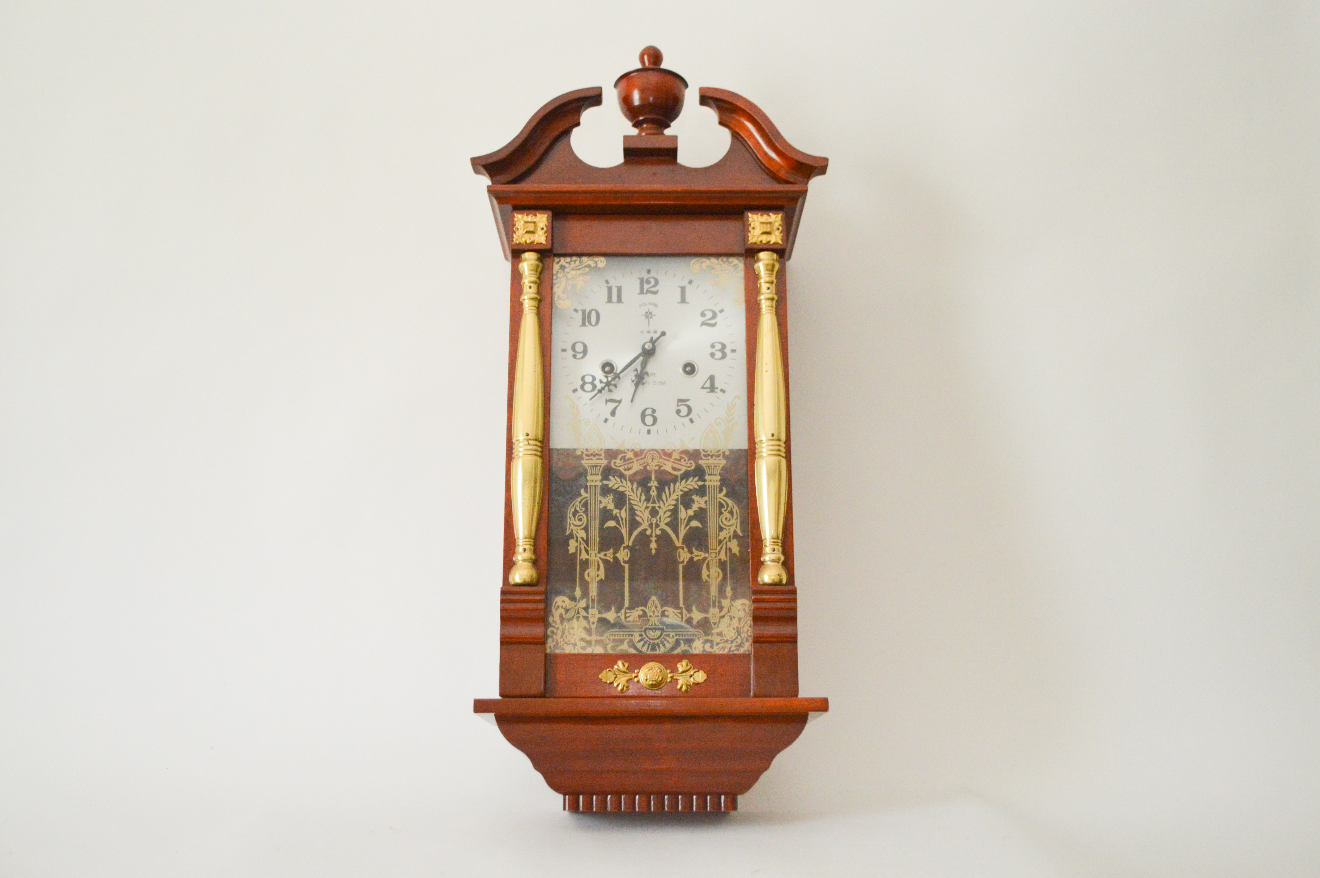 Polaris 31-Day Pendulum Wall Clock
