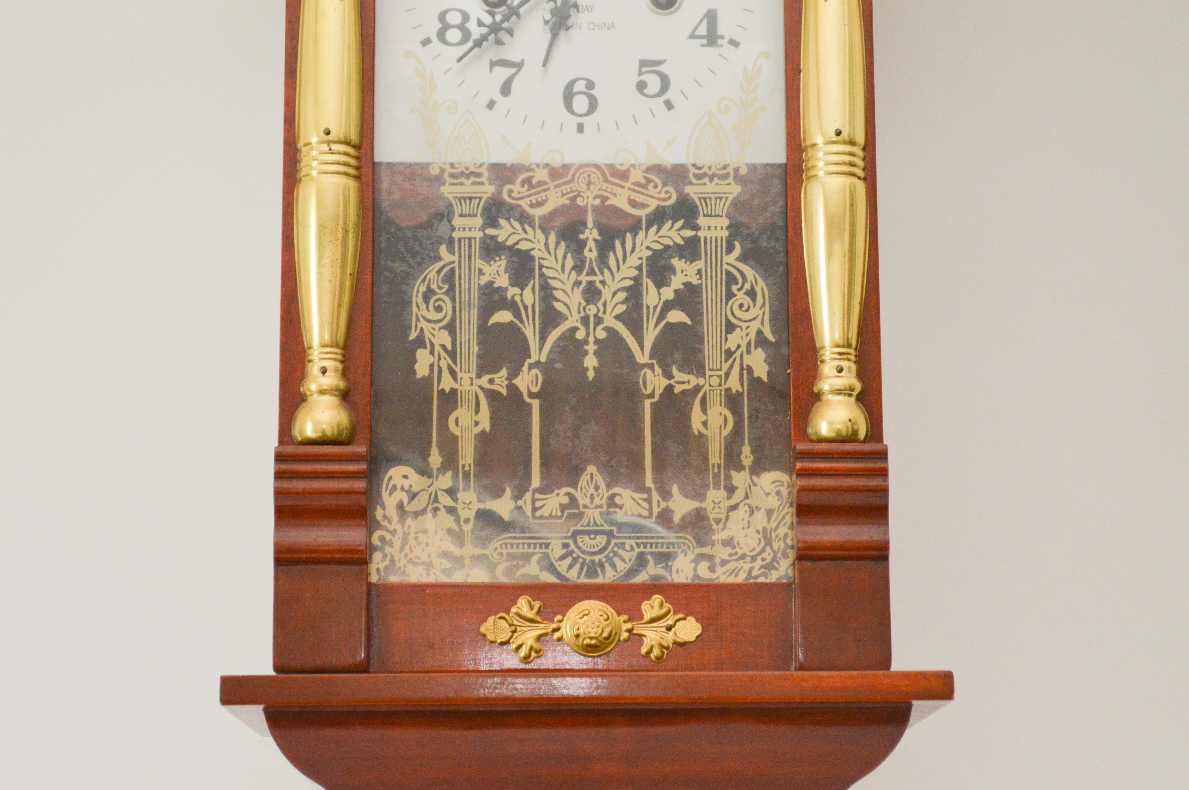 Polaris 31-Day Pendulum Wall Clock
