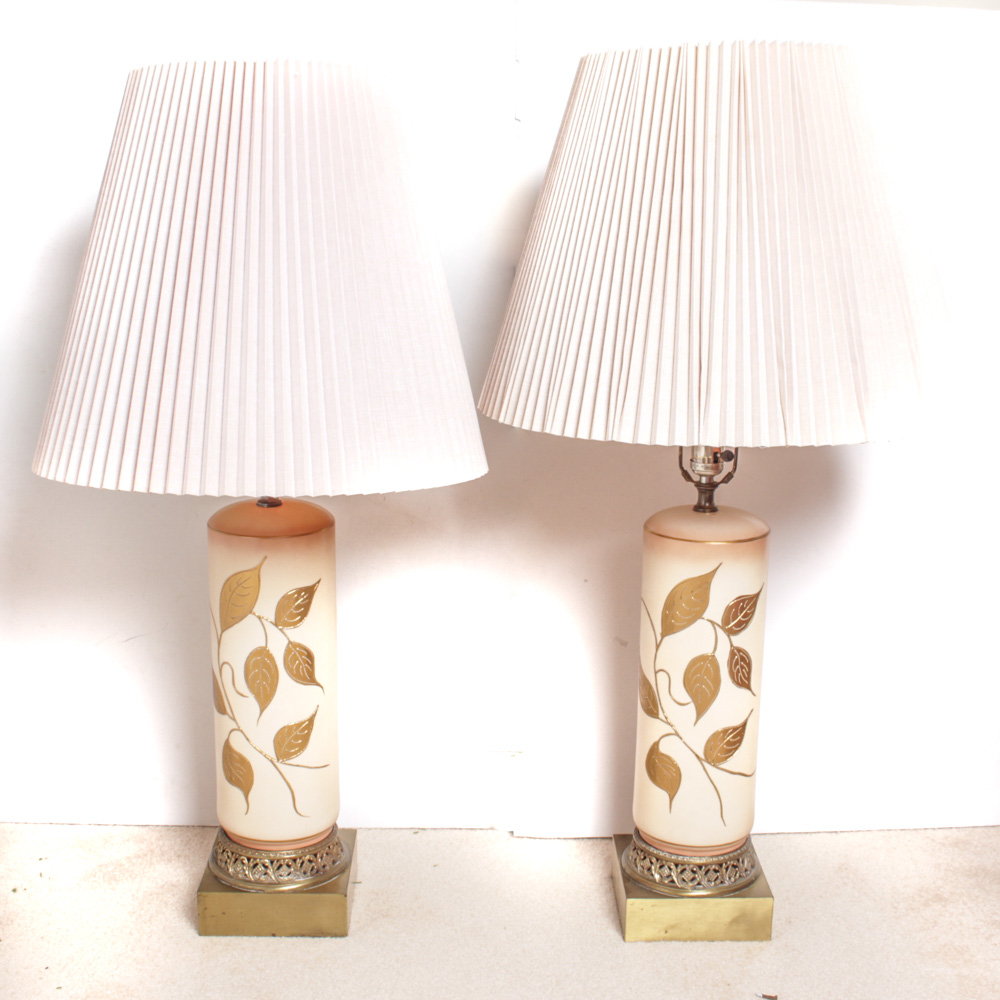Vintage Table Lamp Pair
