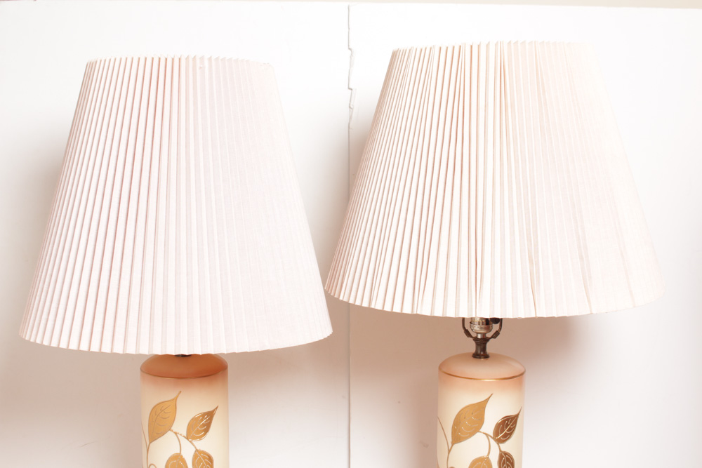 Vintage Table Lamp Pair