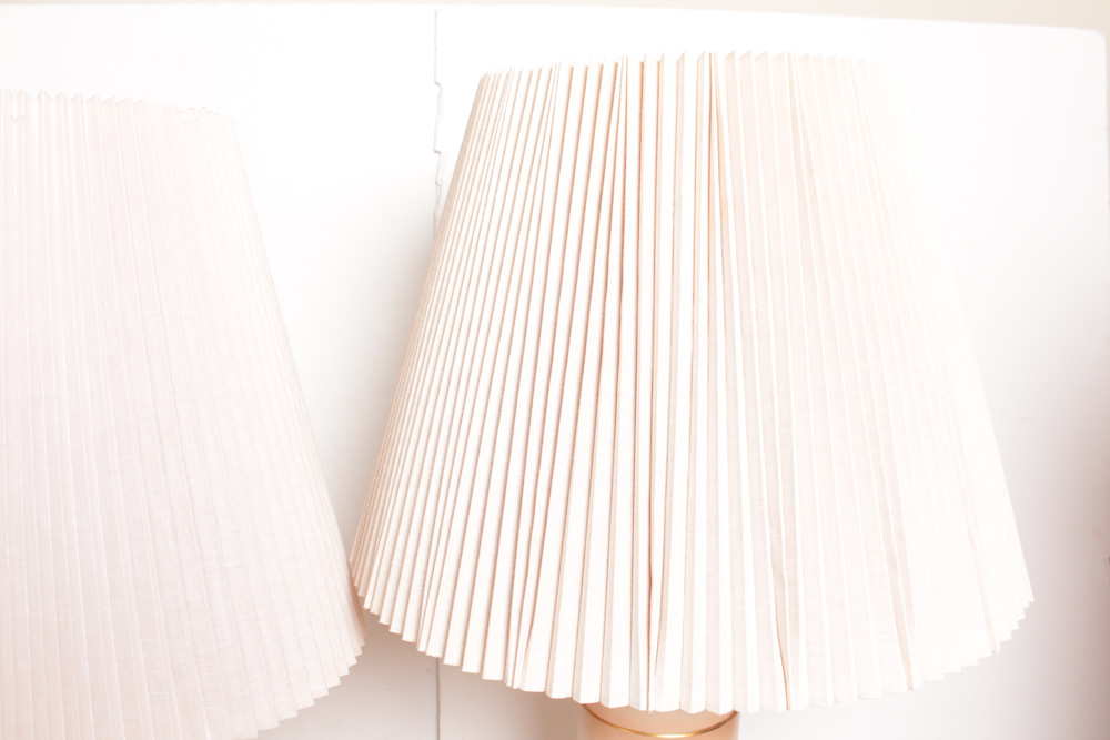 Vintage Table Lamp Pair