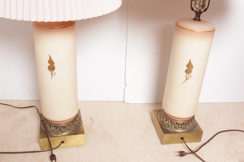 Vintage Table Lamp Pair