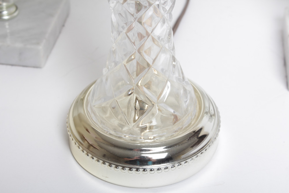 Three Vintage Table Lamps