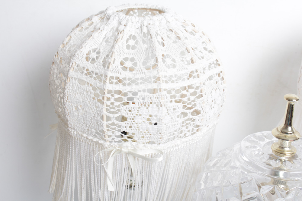 Three Vintage Table Lamps