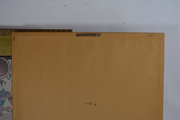 Framed Egyptian Offset Lithographs