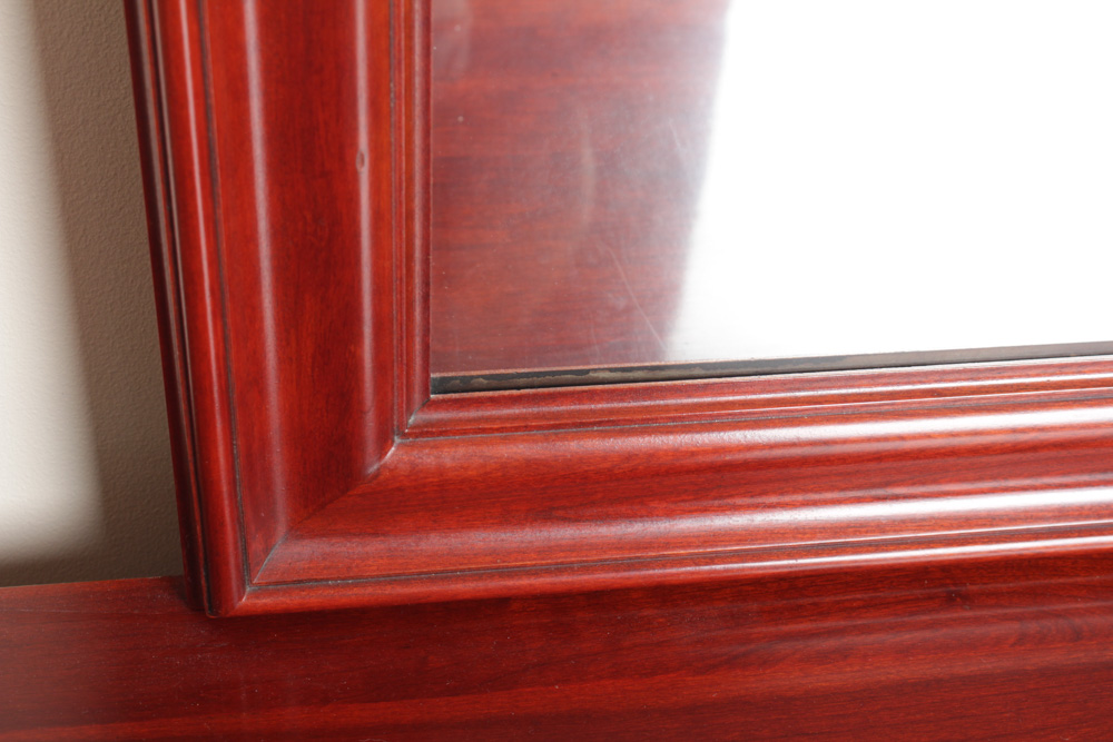 Vintage Pennsylvania House Cherry Dresser with Mirror