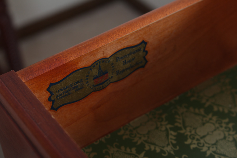 Vintage Pennsylvania House Cherry Dresser with Mirror