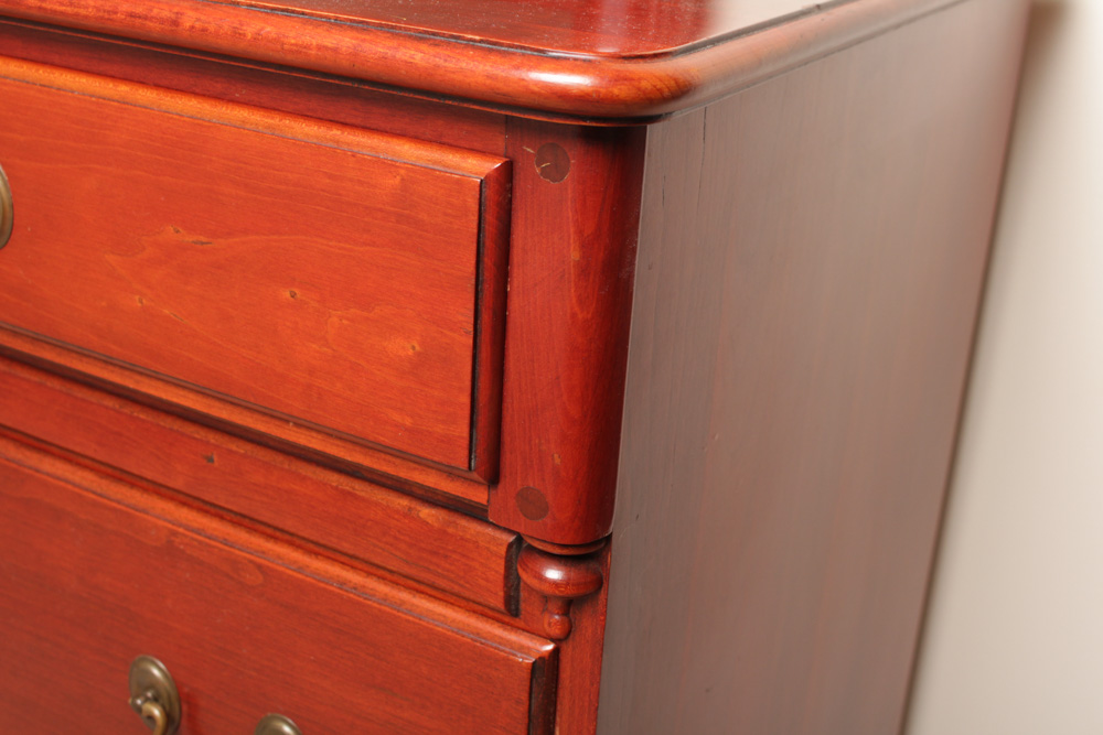 Vintage Pennsylvania House Cherry Dresser with Mirror