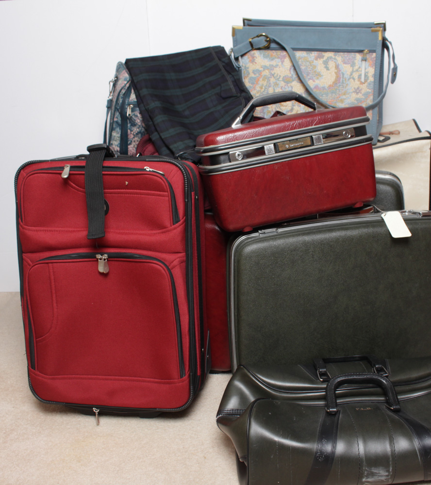 Vintage Luggage Assortment