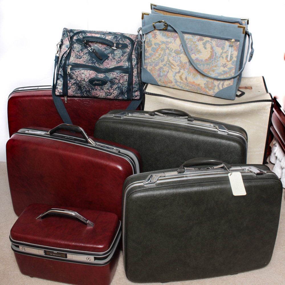 Vintage Luggage Assortment