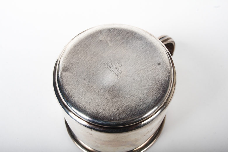 Collection of Towle and Rogers Sterling Silver Baby Cups