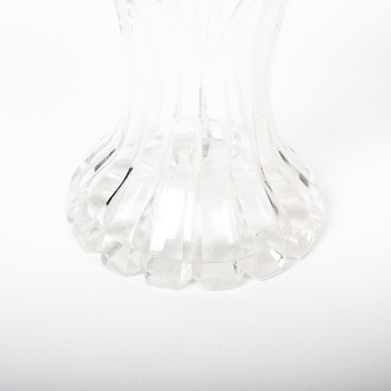 Vintage Sterling Silver and Cut Glass Sugar Shaker