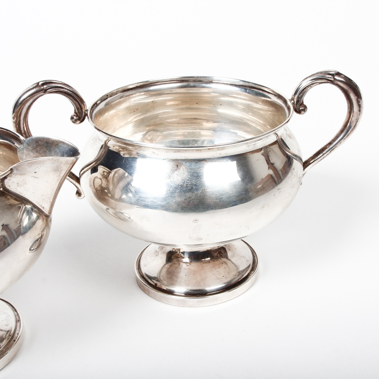 Fisher Weighted Sterling Silver Cream and Sugar Set