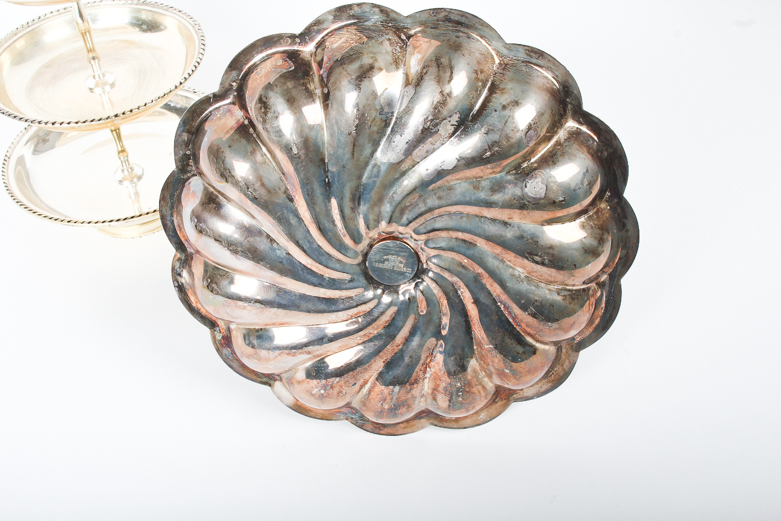 Vintage Tiered Tidbit Trays
