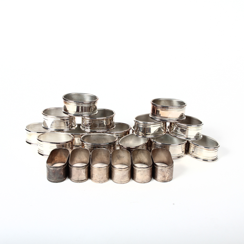 Silver Plated Napkin Rings