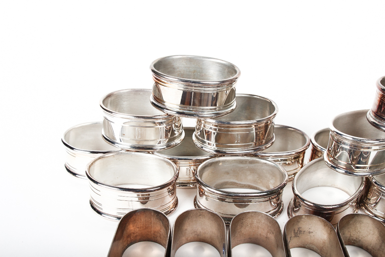 Silver Plated Napkin Rings
