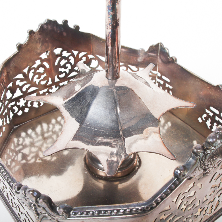 James Dixon & Sons Silver Plate Condiment Caddy