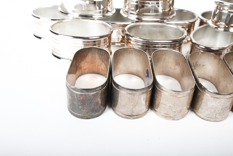 Silver Plated Napkin Rings