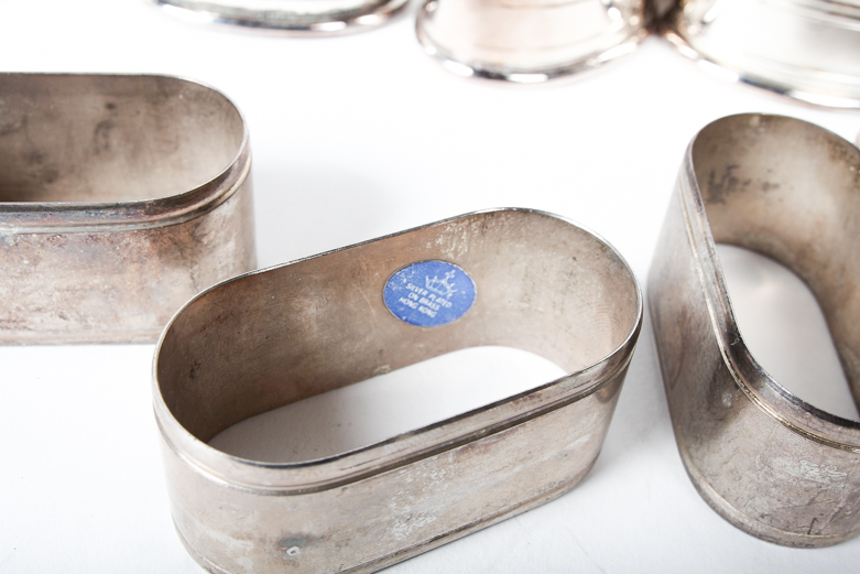 Silver Plated Napkin Rings