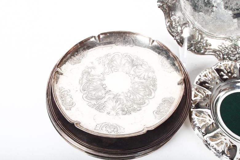 Silver Plated Servingware Including Towle and Sheffield