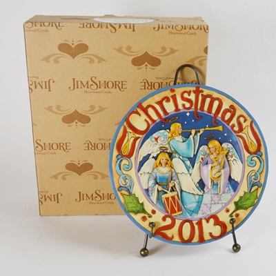 Jim Shore Christmas 2013 "Angels Proclaim Good News"