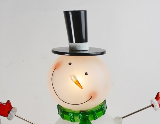 Glass Snowman Collection