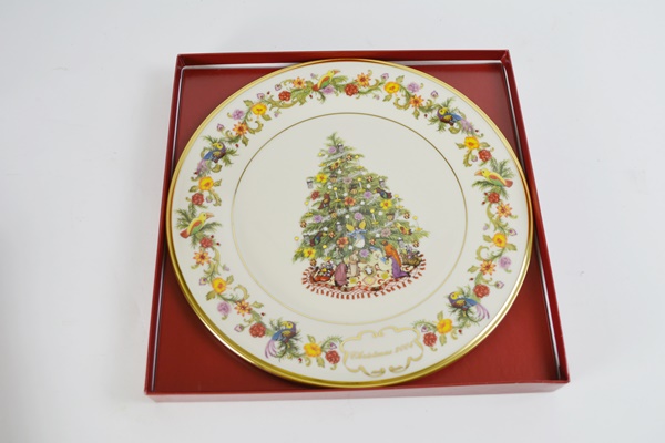 Lenox 2004 Brazil Christmas Trees Around The World Collector Plate