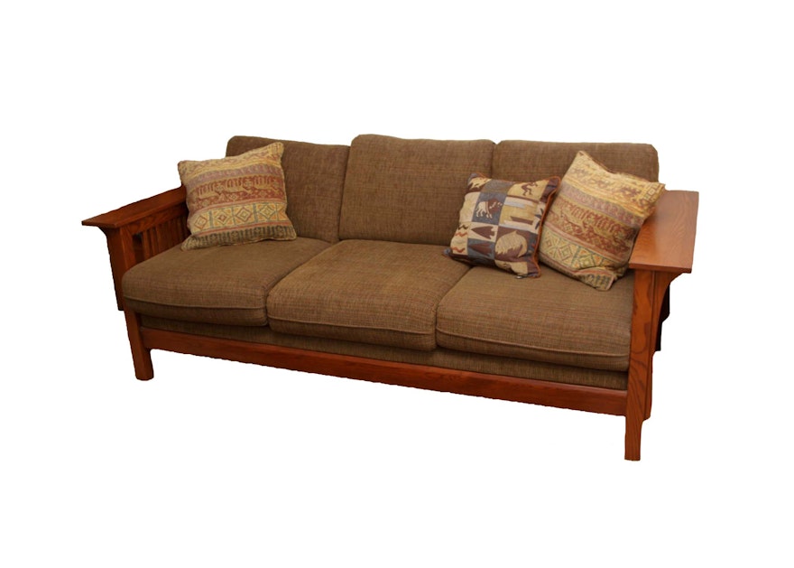 Mission Style Couch by Bassett