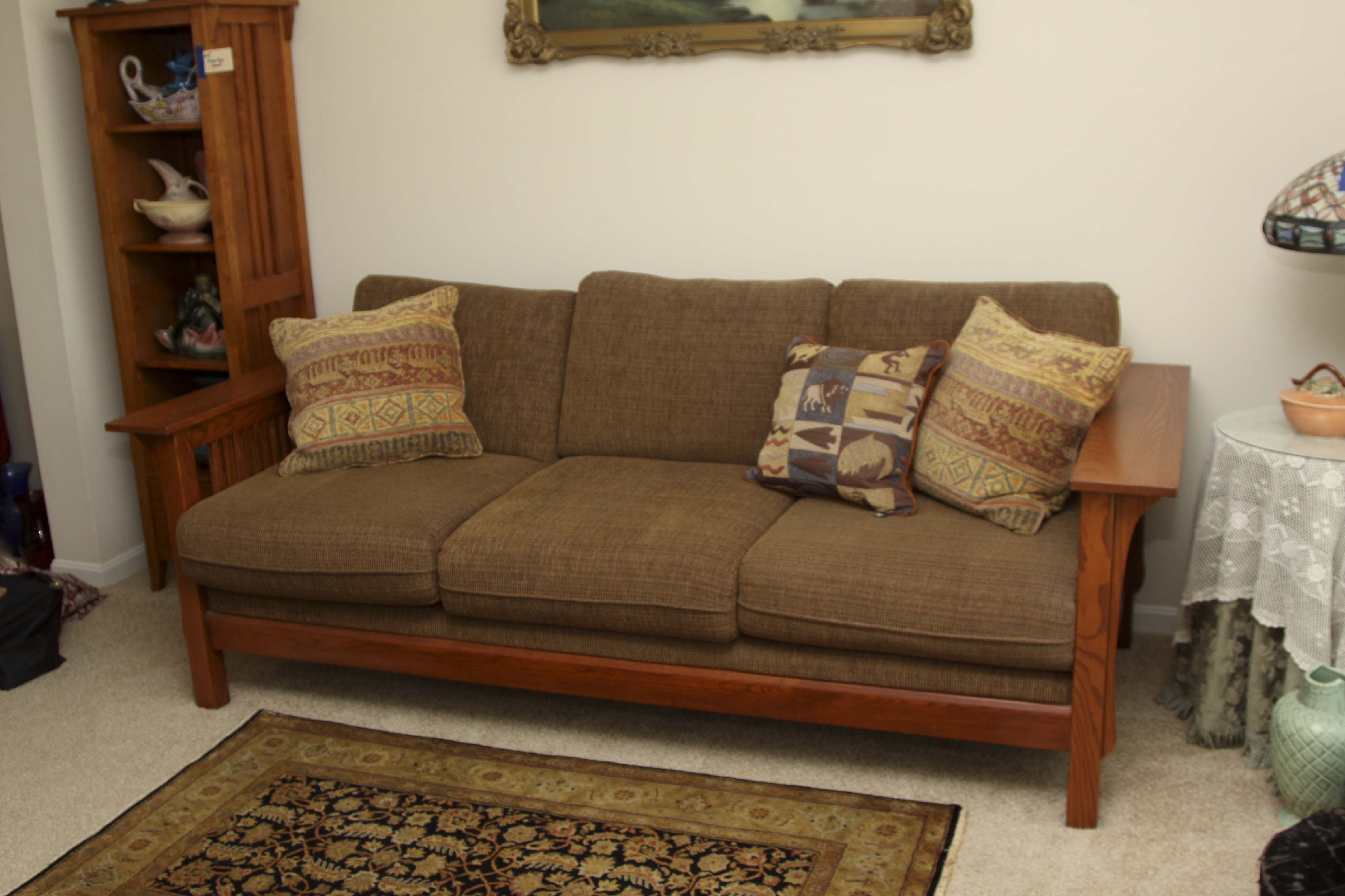 Mission Style Couch by Bassett