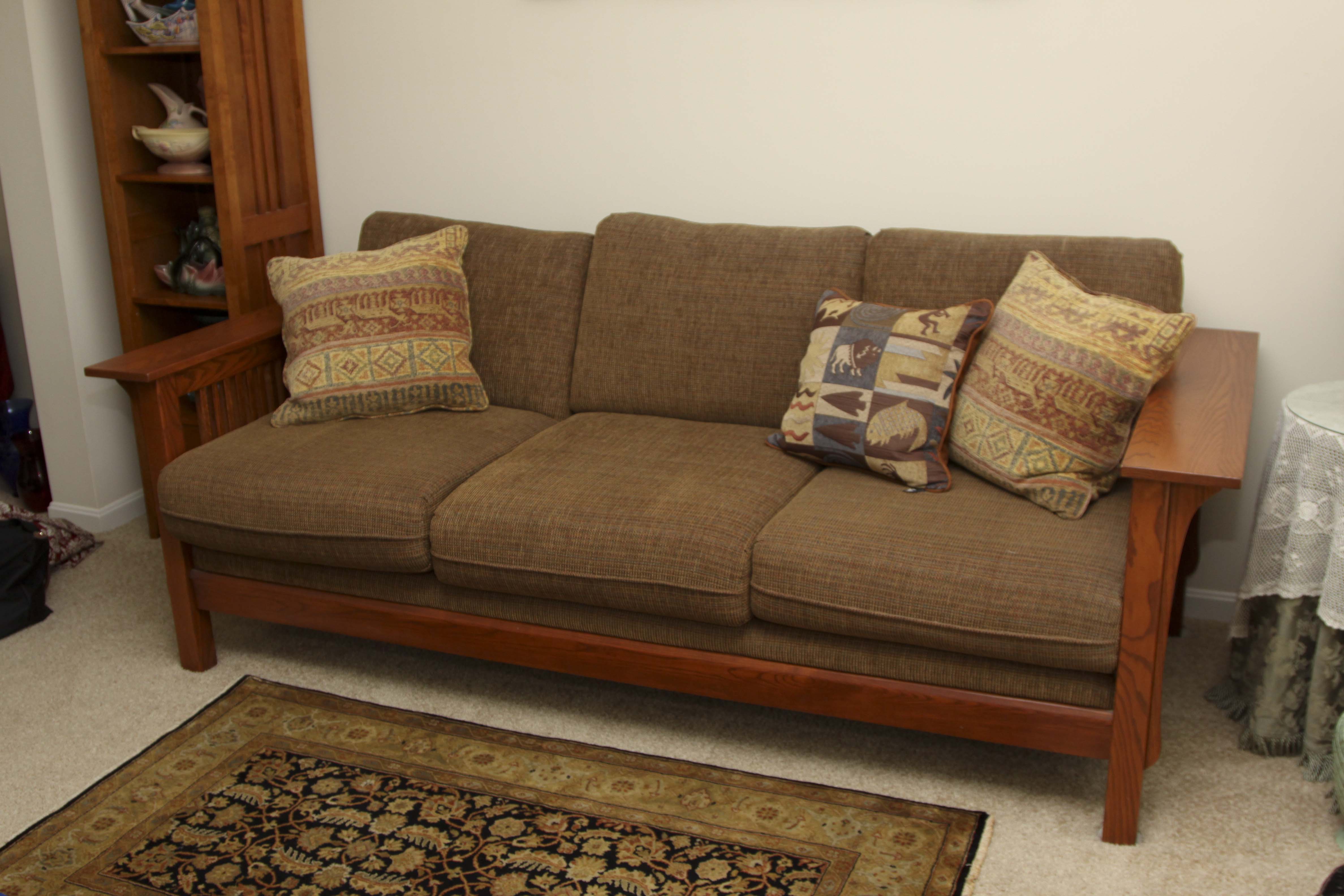 Mission Style Couch by Bassett