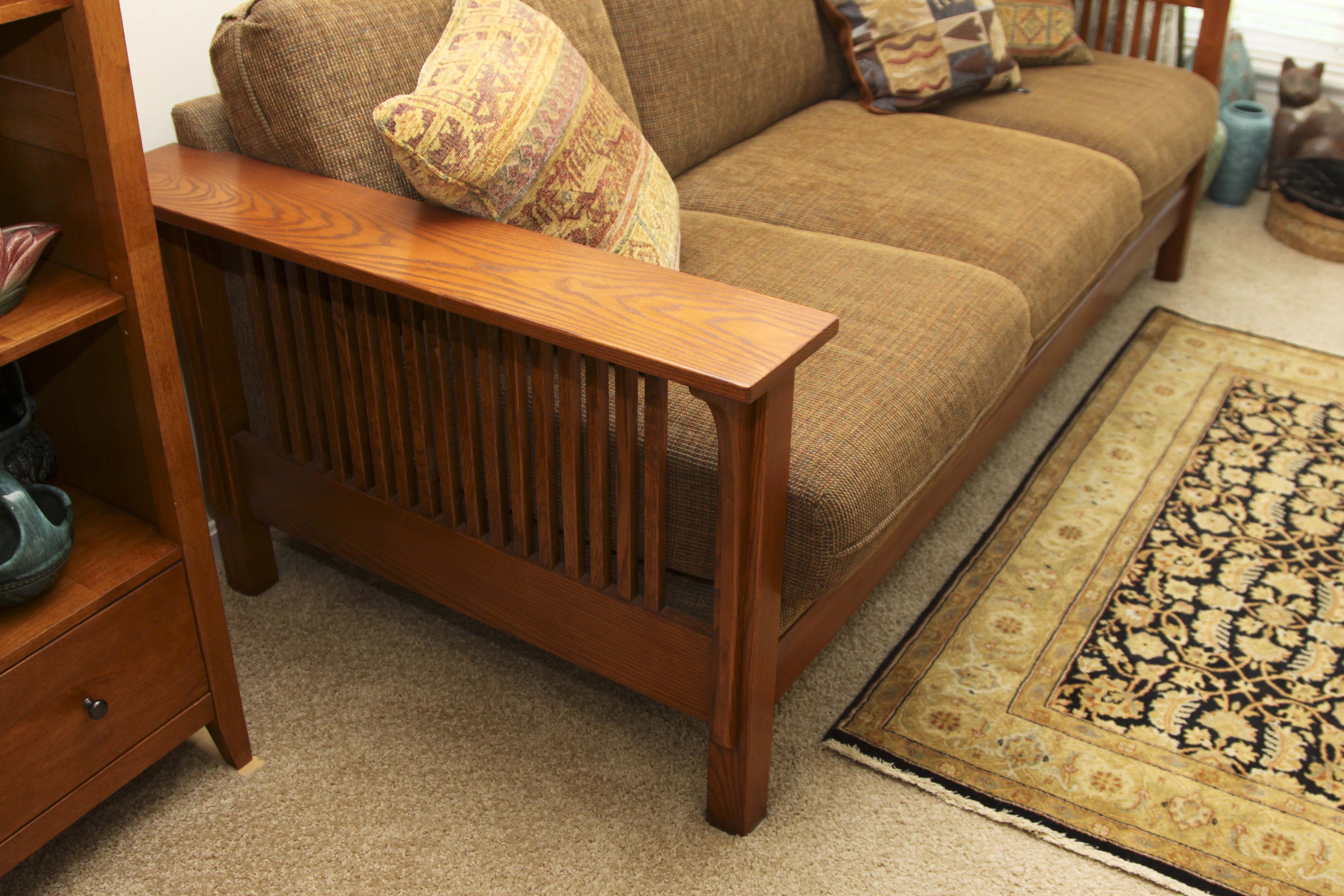 Mission Style Couch by Bassett