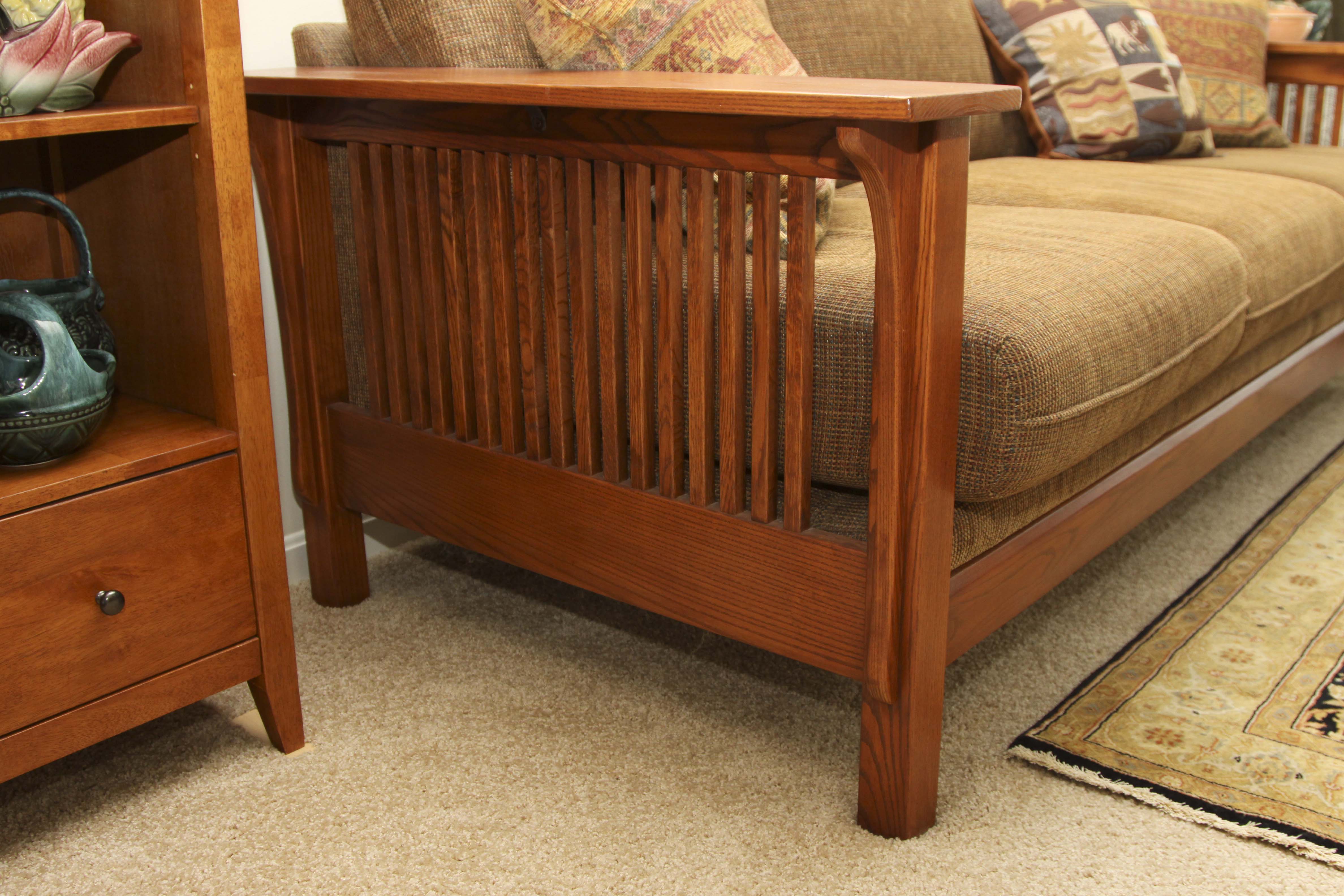 Mission Style Couch by Bassett