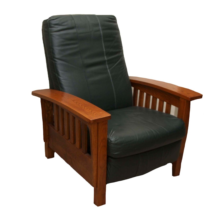 Mission Style Reclining Armchair