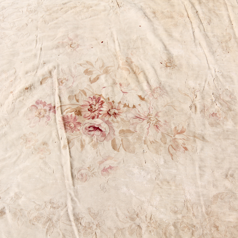 Antique French Aubusson Rug