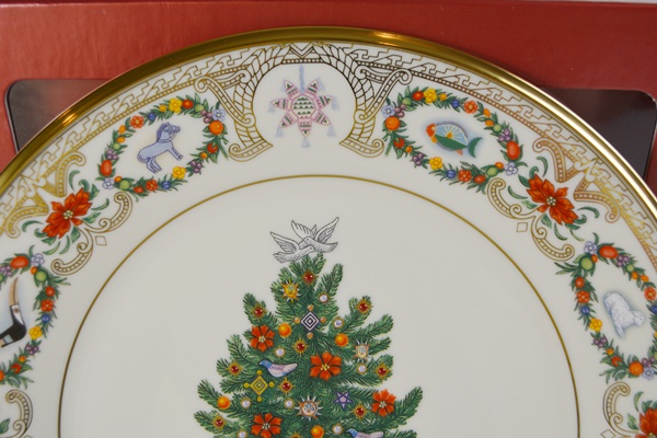 Lenox 1999 Mexico Christmas Trees Around The World Collector Plate
