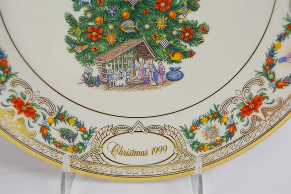 Lenox 1999 Mexico Christmas Trees Around The World Collector Plate