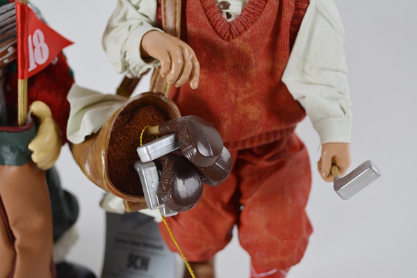 Christmas Golfing Santas