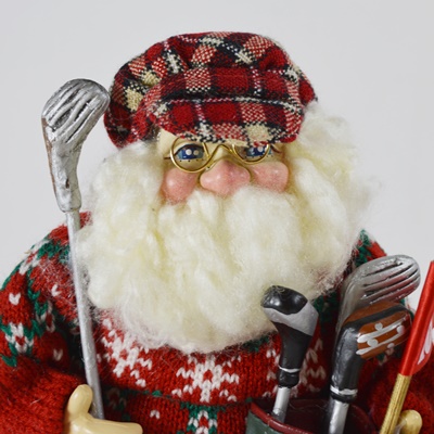 Christmas Golfing Santas