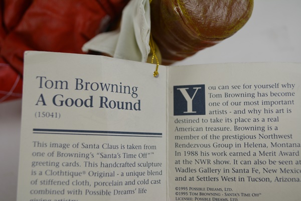 Christmas Golfing Santas